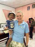 Janine in West Sumba Indonesia with the Sumba Eye Program 2026